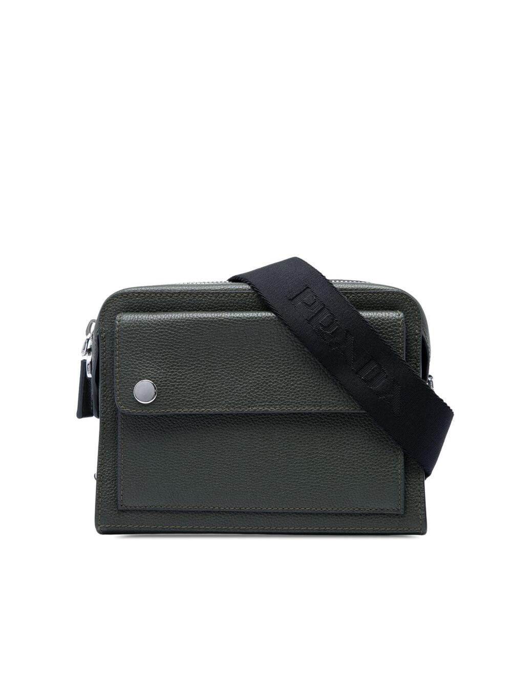 Prada Grained Leather Crossbody Pre- #347520P76B